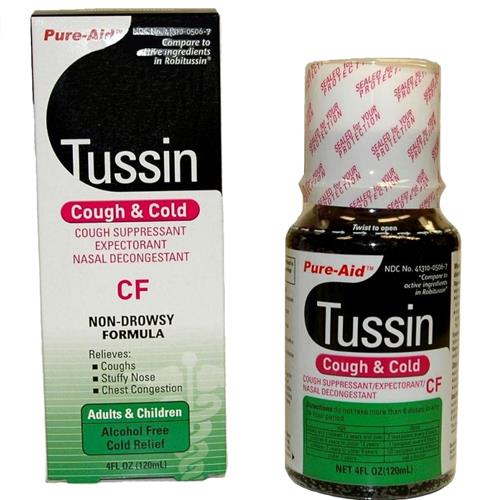 Wholesale Pure-Aid Tussin CF Cough/Cold (Robitussin CF)