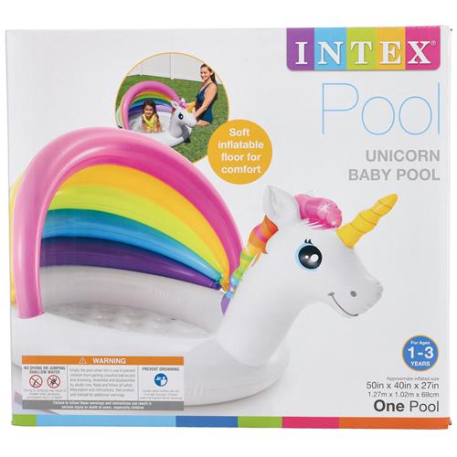 Wholesale Unicorn Baby Pool 50"L x 40"W x 27"H.