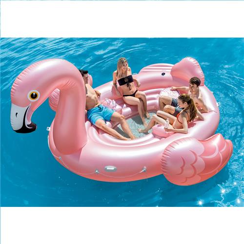 Wholesale Flamingo Party Island 166"L x 147"W x 73"H.
