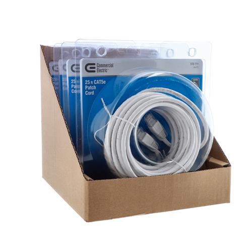 Wholesale 25' CAT5e PATCH CORD NETWORK CABLE