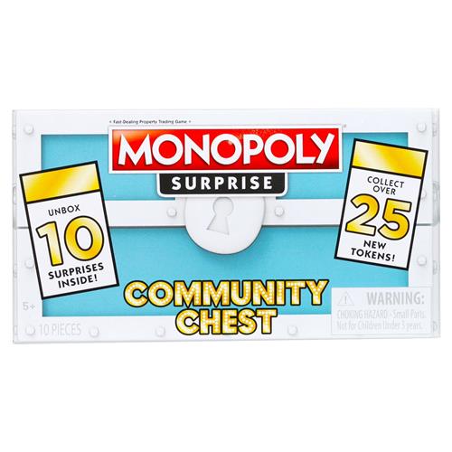 Wholesale MONOPOLY SURPRISE COMMUNITY CHEST COLLECTABLE PIECES