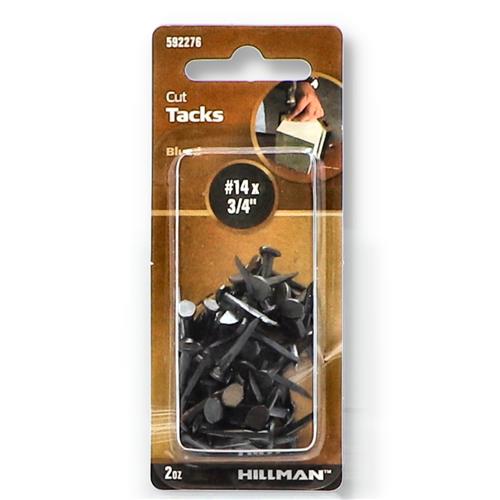 Wholesale HILLMAN 1.75OZ BLUED CUT TACKS #14x3/4''