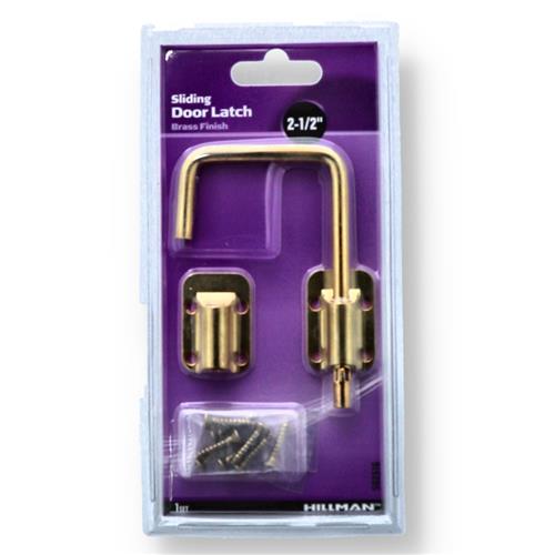 Wholesale 2-1/2'' BRASS SLIDING DOOR LATCH KIT - GLW