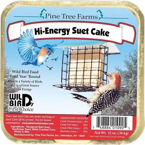 Wholesale PINE TREE FARMS 12OZ HIGH ENERGY SUET CAKE