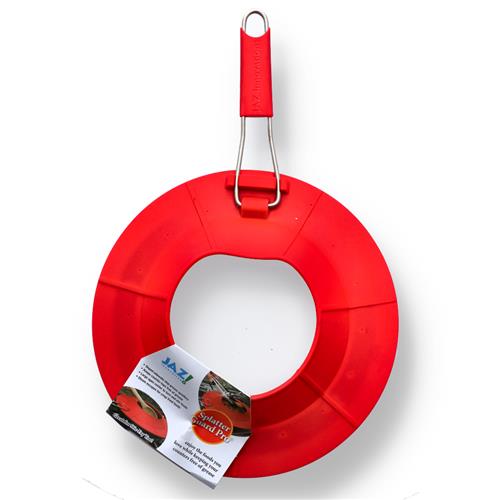 Wholesale Z12.5'' SILICONE SPLATTER GUARD WITH HANDLE