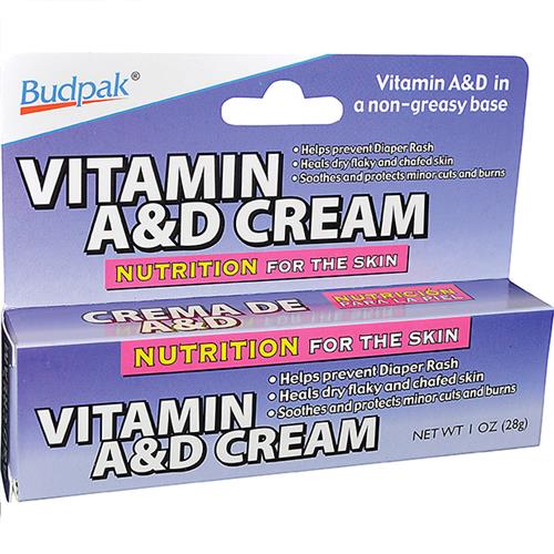 Wholesale Bud Pak Vitamin A & D Cream Nutrition for the skin SUB- USE 00507MS