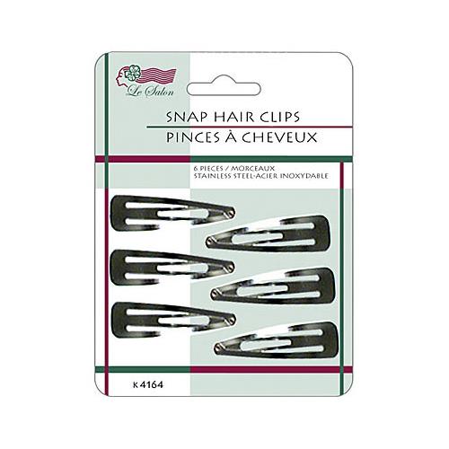 Wholesale Le Salon Snap Hair Clips Stainless Steel