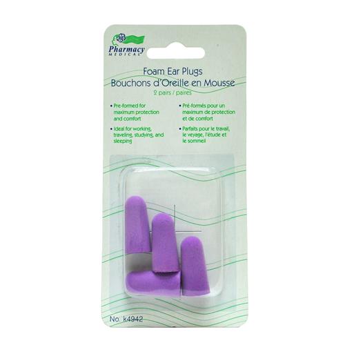 Wholesale Foam Ear Plugs 2  Pairs