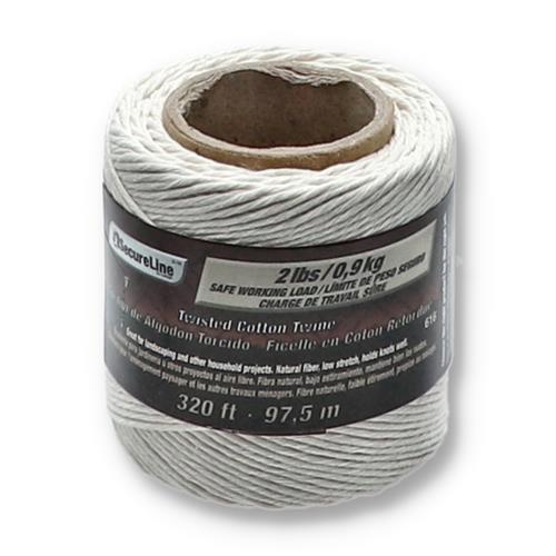 Wholesale 320' TWISTED COTTON TWINE 2LB WLL