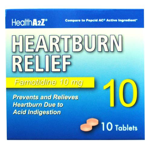Wholesale A2Z Acid Reducer Famotidine 10 mg Original Tablet