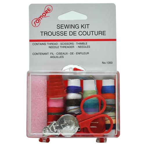 Wholesale Travel Sewing Kit in Hard Plastic Case