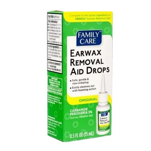 Wholesale FAMILY CARE EAR WAX REMOVAL AID DROPS