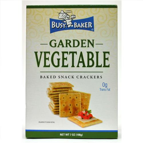 Wholesale Busy Baker Garden Vegetable Crackers exp 3/16/16  must go!