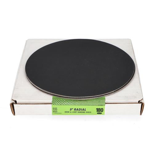 Wholesale GATOR 25CT 9'' RADIAL HOOK & LOOP SANDING DISCS-180 VERY FINE GRIT RESTRICTED SA