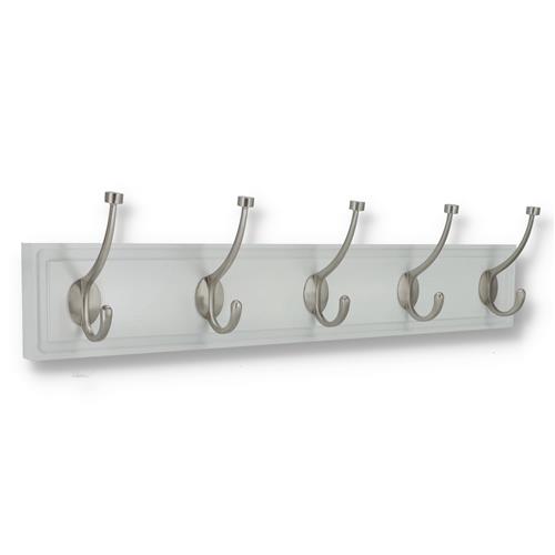 Wholesale CROWN 5 HOOK WALL MOUNT COAT RACK 27''