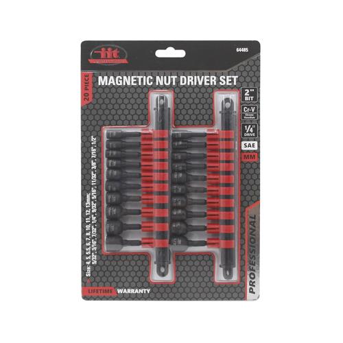 Wholesale 20PC MAGNETIC NUT SETTERS ON SWIVEL HOLDERS