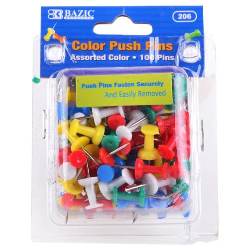 Wholesale Push Pins Assoted Colors
