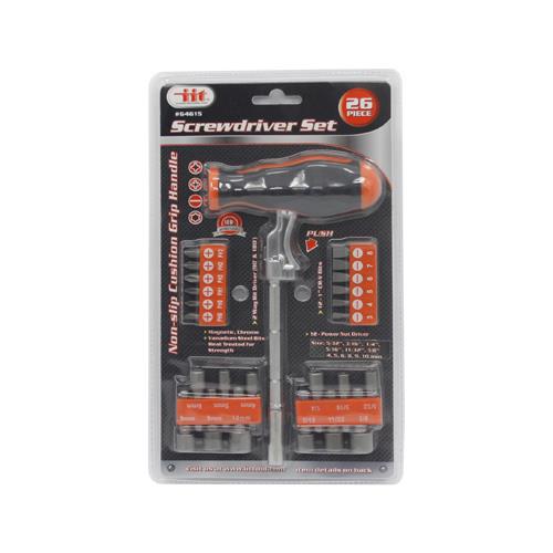 Wholesale 26pc T-HANDLE SCREWDRIVER SET