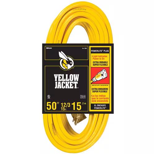 Wholesale YELLOW JACKET 50' 12/3 EXTENSION CORD