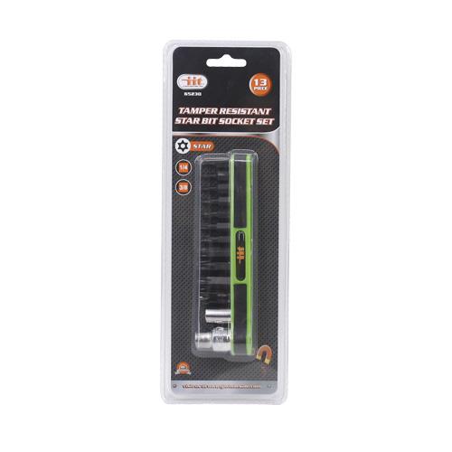 Wholesale 13PC TAMPER RESISTANT STAR BIT SOCKET SET