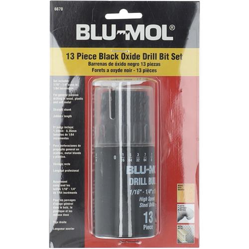 Buy Do it 13-Piece Black Oxide Drill Bit Set