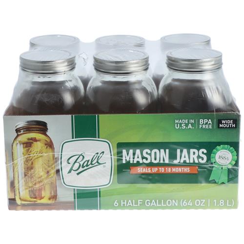 Wholesale Ball Wide Mouth Half Gallon Canning Jar