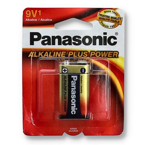 Wholesale 1PK PANASONIC ALKALINE 9V BATTERY