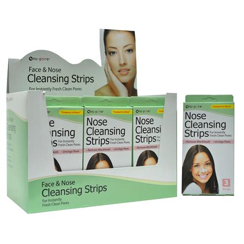 Wholesale Nu-Pore Nose Cleansing Strips (Biore) PDQ