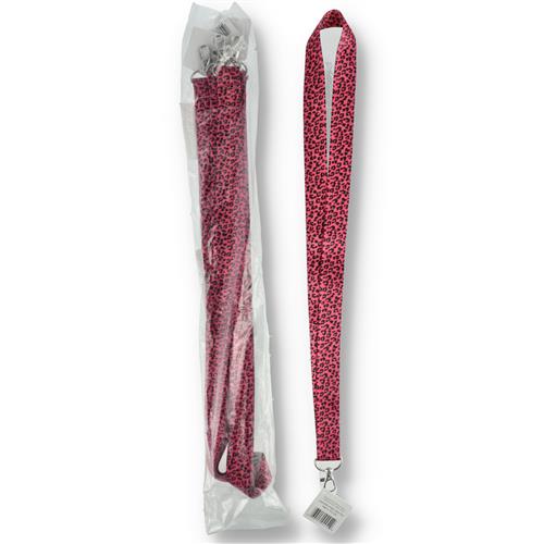 Wholesale PINK CHEETAH LANYARD