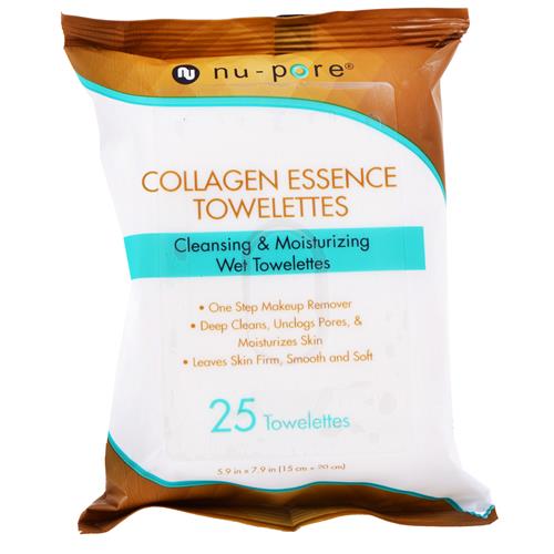 Wholesale Nu Pore Collagen Essence Wet Towelettes