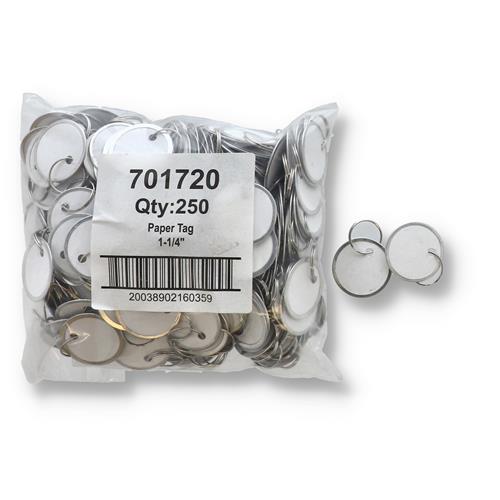 Wholesale HILLMAN 250pc PAPER KEYCHAIN TAGS