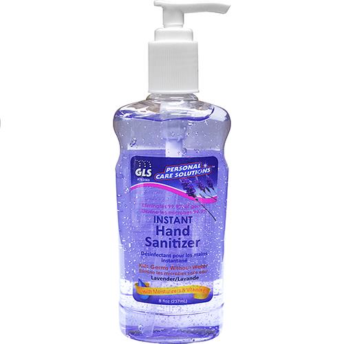 Wholesale 8 oz Pump Hand Sanitizer Lavender