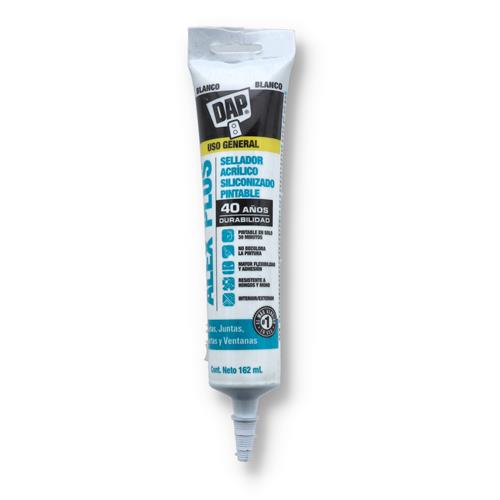 Wholesale 5.5OZ WHITE ACRYLLIC CAULK TUBE SPANISH LABEL