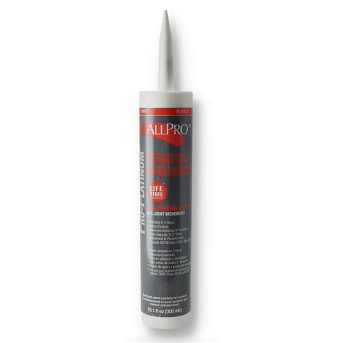 Wholesale zDAP 10oz WHITE PRO PLATINUM ACRYLIC URETHANE ELASTOMERIC SEALANT
