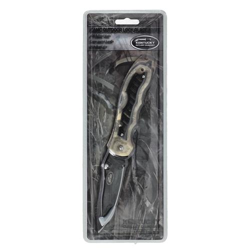 Wholesale KENTUCKY CUTLERY COMPANY CAMO OUTDOOR LOCK BLADE KNIFE 4.75 INCH
