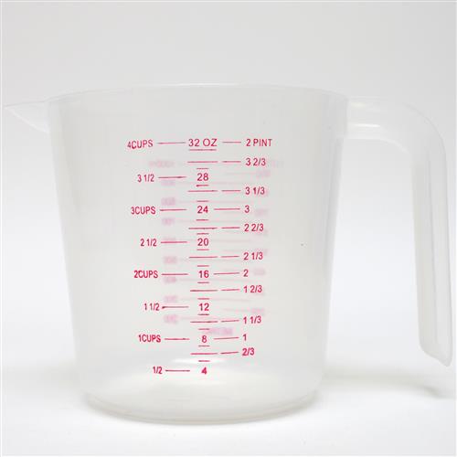 Wholesale Plastic Measuring Cup 32 oz