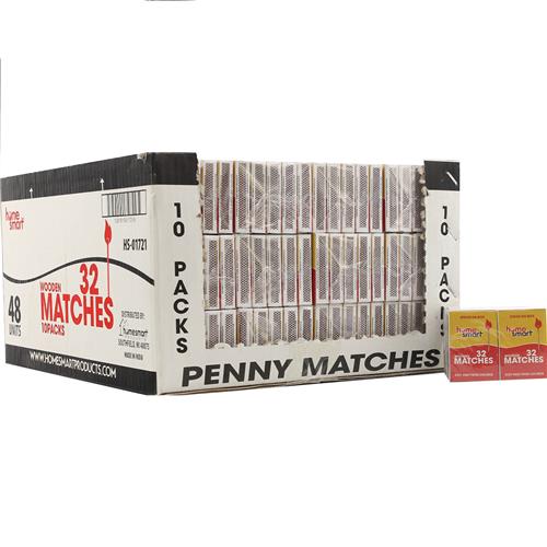 Wholesale Penney Matches 10 Pk