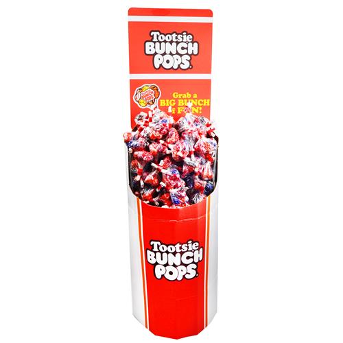 Wholesale Tootsie Roll Pop Bunch Display