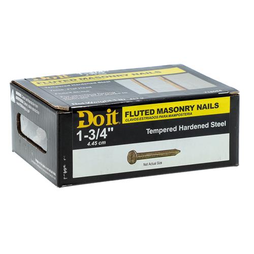 Wholesale DO-IT 1LB FLUTED MASONRY NAILS 1-3/4'' TEMPERED STEEL FLUTED SHANK