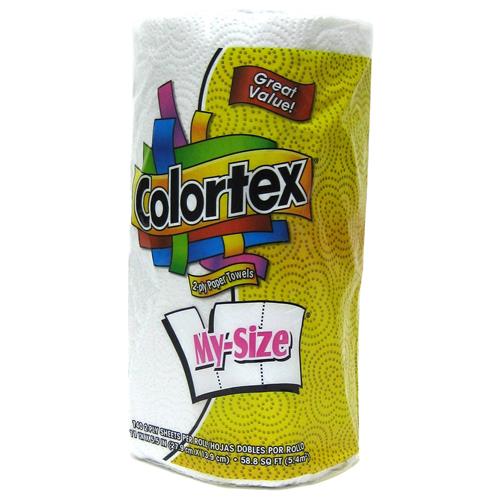 Wholesale  zUse 018841MS COLORTEX MY SIZE 2-ply PAPER TOWEL 140 SHEETS