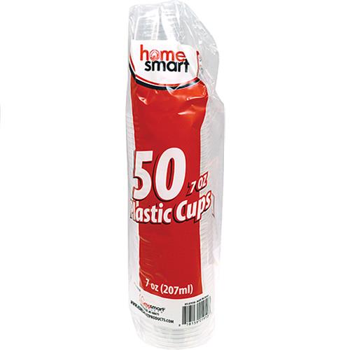Wholesale Z50CT CLEAR PLASTIC CUPS 7OZ