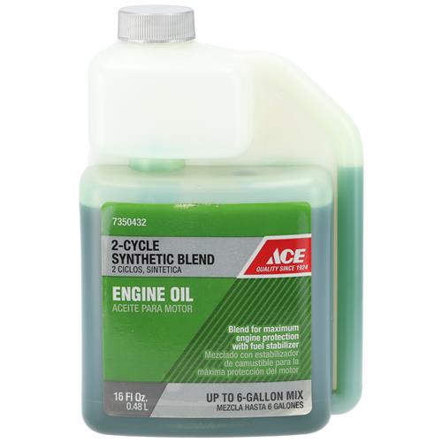 Wholesale Z16OZ ACE 2-CYCLE SYNTHETIC BLEND ENGINE OIL