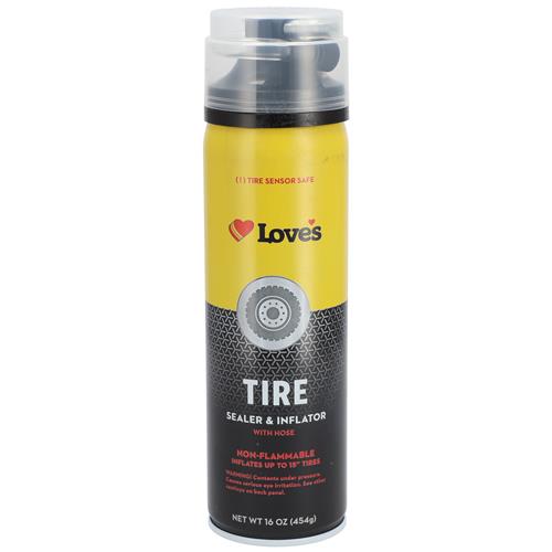 Wholesale Z16oz LOVES TIRE INFLATOR w/HOSE NON-FLAMMABLE