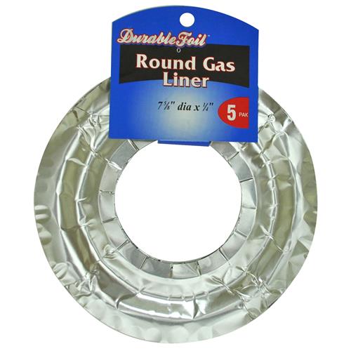 Wholesale Foil Round Gas Range Liner 7.6"""" GLW
