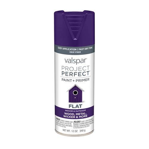 Wholesale Z12OZ SPRAY PAINT PURPLE FLAT PAINT & PRIMER GLW