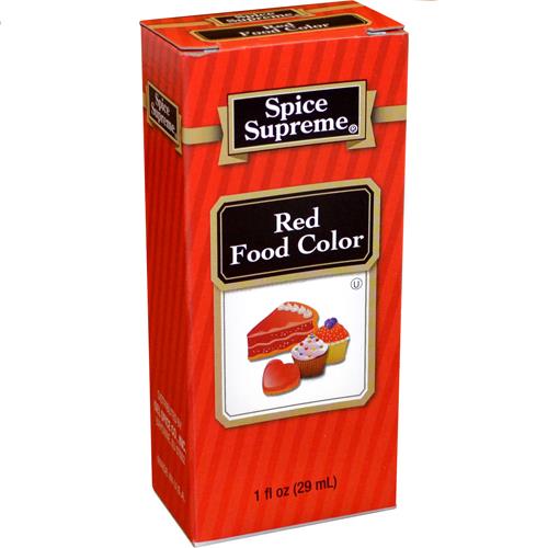 Wholesale Spice Supreme Red Food Color GLW
