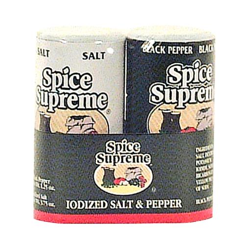 Wholesale Spice Supreme Salt/Pepper Duo