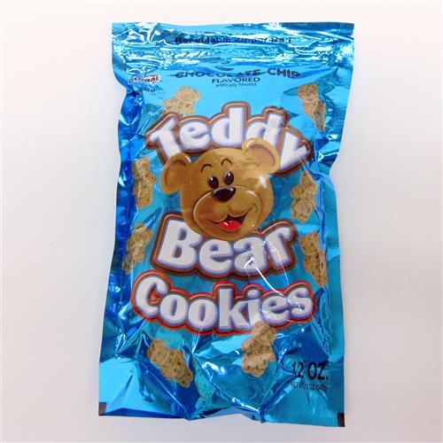 Wholesale Global Brands Chocolate Chip Teddy Bear Cookies