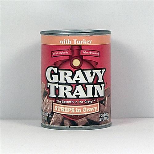 Wholesale USE #344190R - Gravy Train Dog Food - Strip Gravy - Turkey