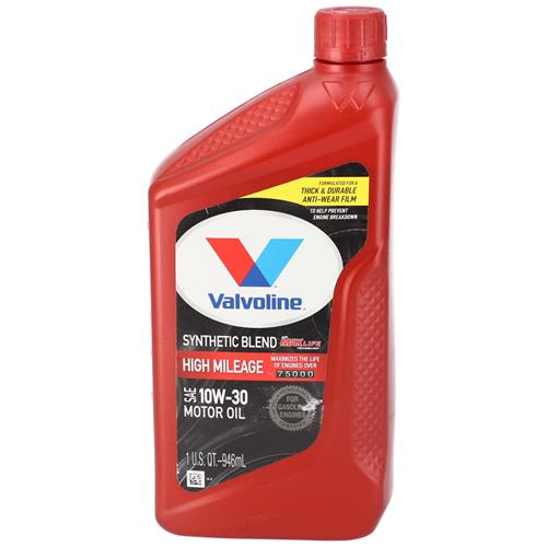 Wholesale z1qt VALVOLINE 10W30 MOTOR OIL HIGH MILEAGE - GLW